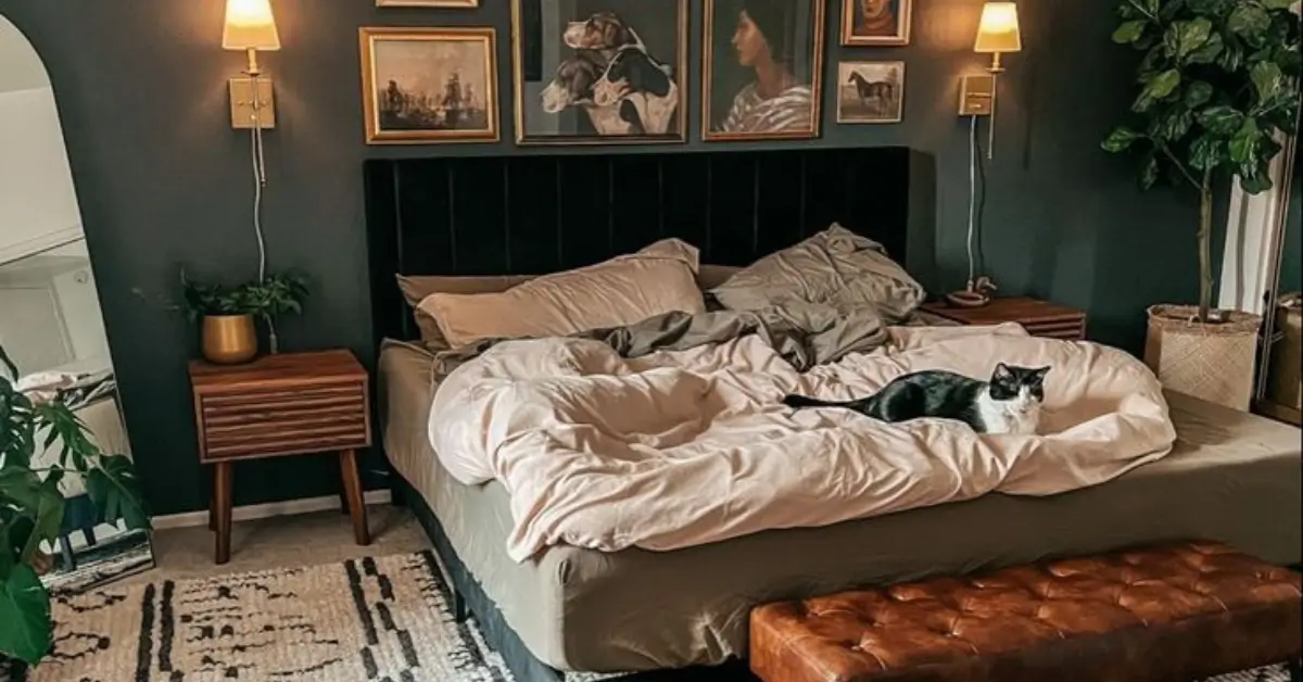Modern Vintage Decor - bedroom vintage
