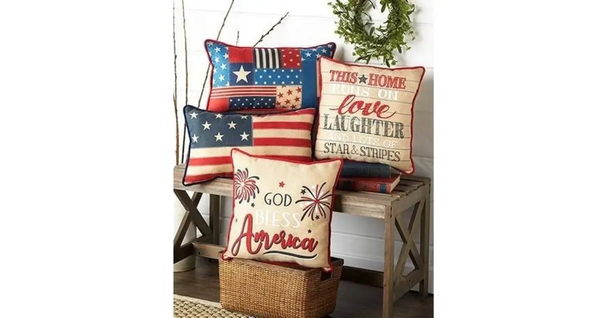 Vintage Americana Decor Selected Ideas Patriotic Throw Pillows https www.pinterest.de pin 31666003622306121