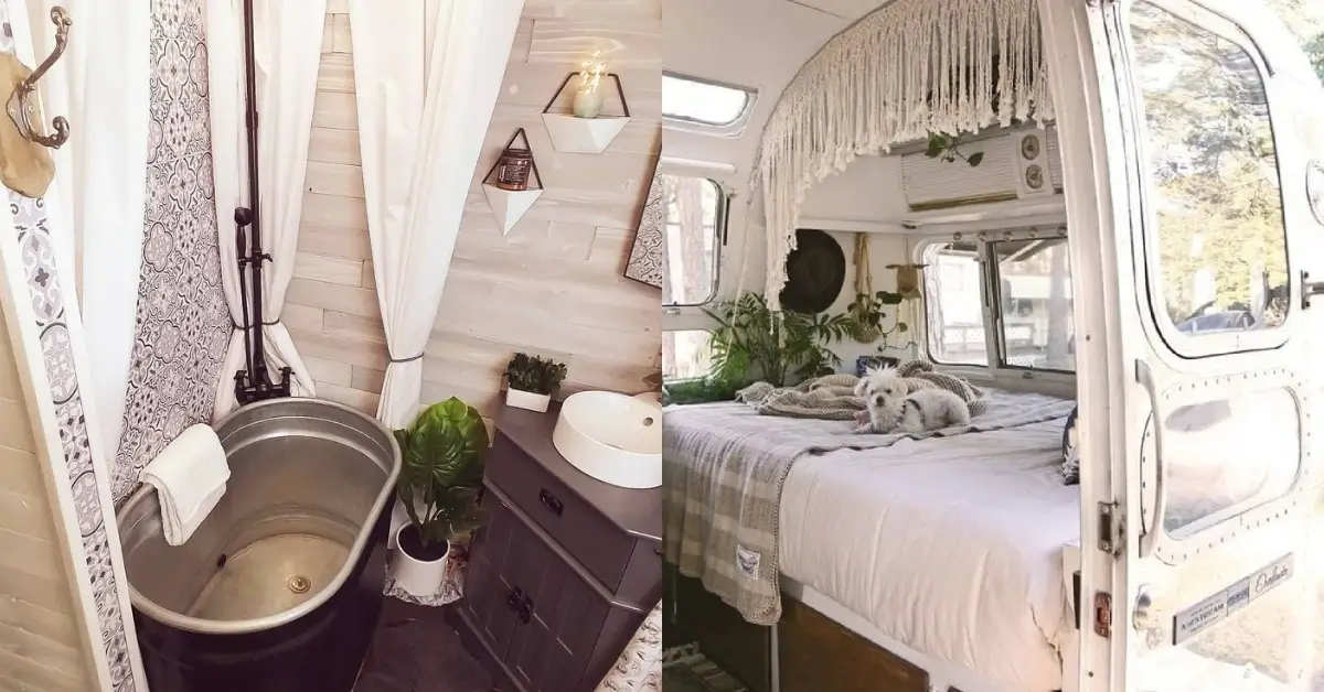 Vintage-Style-Campers-Bedroom-and-Bathroom