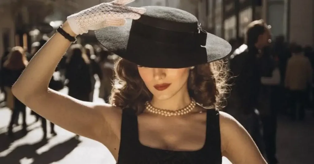 How to Dress Vintage - Woman with a Vintage hat