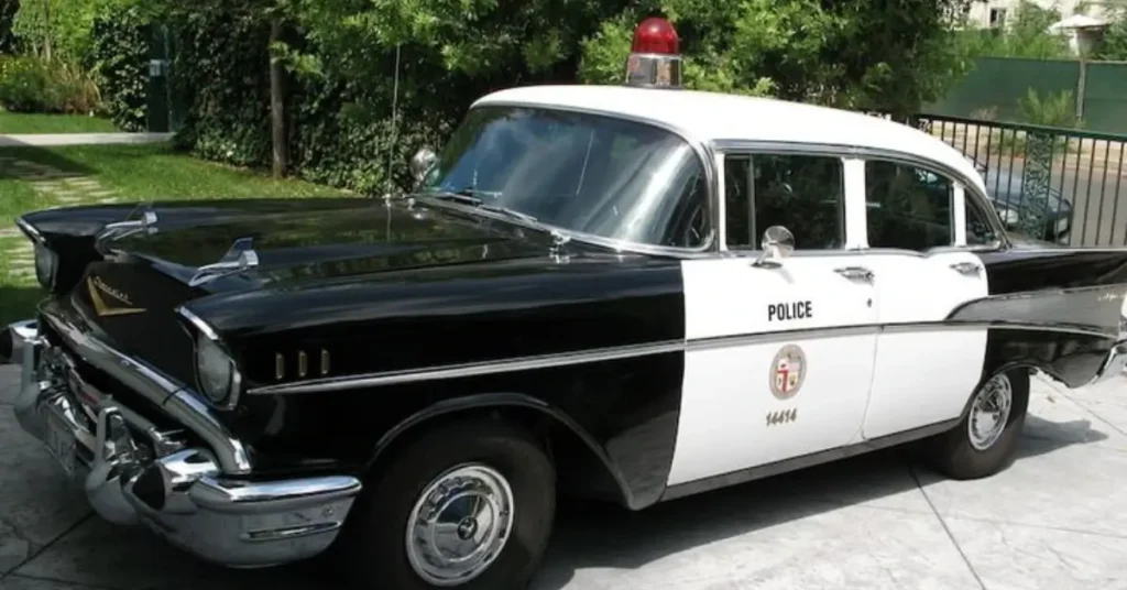 Vintage Police Car - 1957 Chevrolet Bel Air