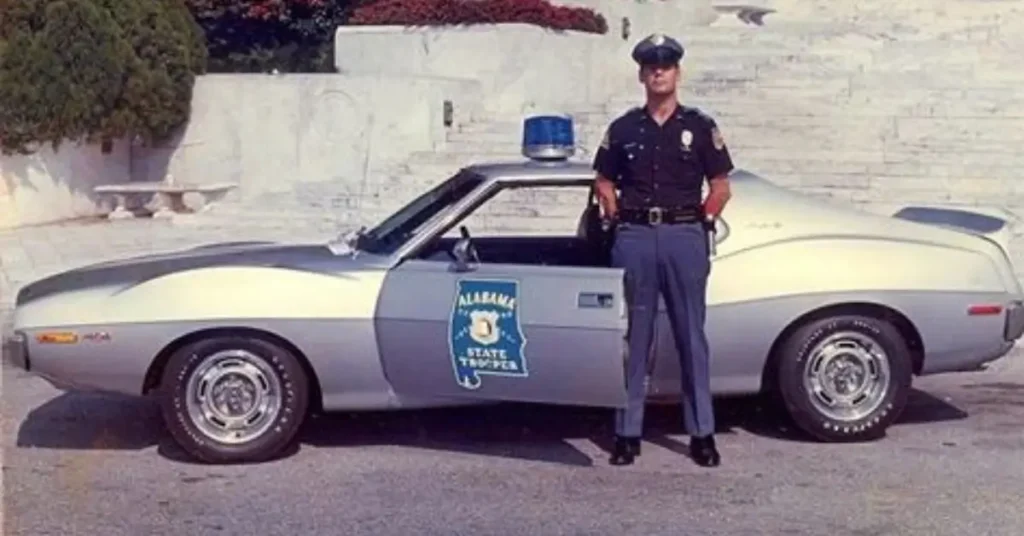 Vintage Police Car - Alabama State Police 1971 AMC Javelin