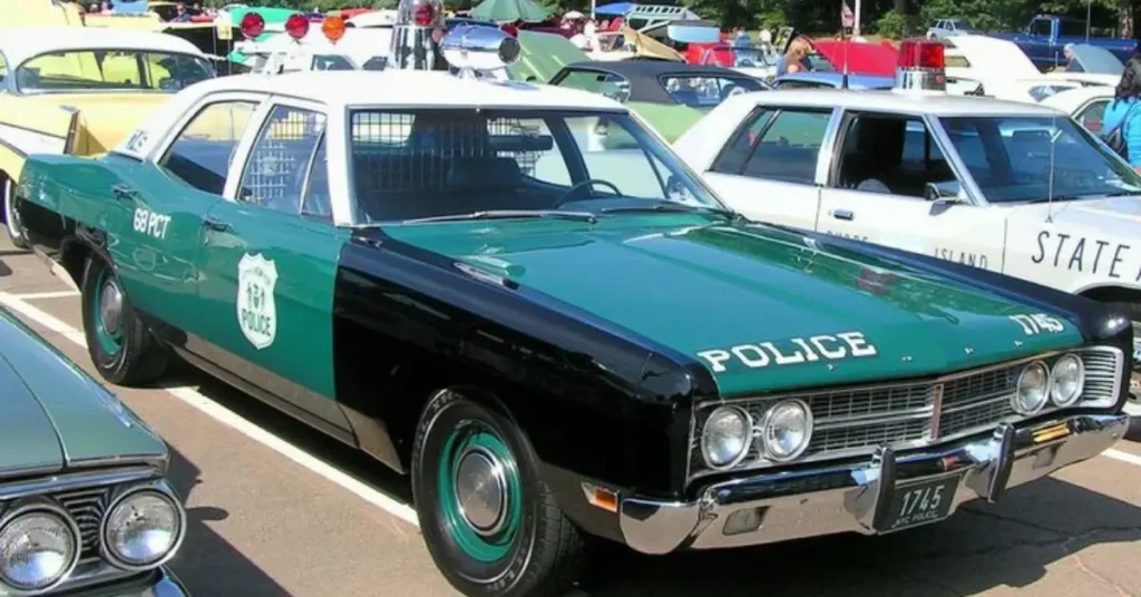 Vintage Police Car - Collecting Markets - 1969 Ford Galaxie New York City police car