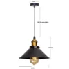 Vintage Pendant Lights Loft Russia Pendant Lamp Retro Hanging Lamp Lampshade For Kitchen Dining Bedroom Home 2