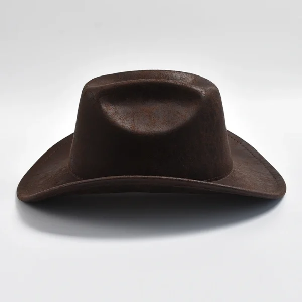 kf S8863d85f697148c78b56d3b096590e0f6 Unisex Vintage Western Cowboy Hat for Men Women Outdoor Gentleman Cowgirl Jazz Cap Sombrero Hombre