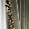 kf Sc27e1d054c3d42438fd6986b7d5cb3dag Vintage European Style Palace Luxurious Olive Green Velvet Curtains for Living Room Bedroom Villa Home Decoration